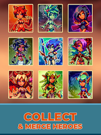 Idle Pixel Heroes: Idle Merger screenshot