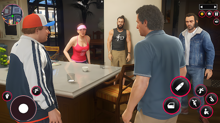 Crime Vegas Mafia Action Game screenshot