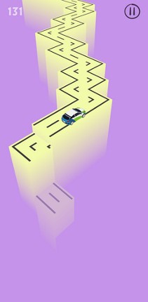 Cliff Racing: Zig Zag Road Image