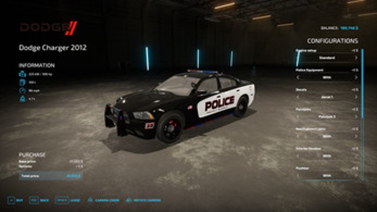 EXP22 Dodge Police Charger Image