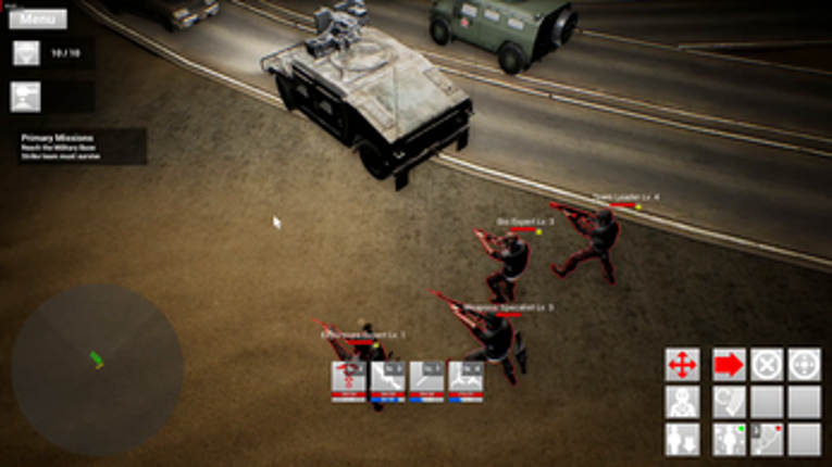 The Organisation: Tactics screenshot