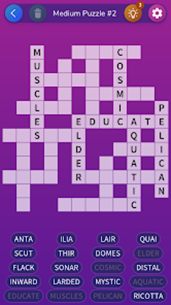 Fill-in Crosswords Unlimited Image