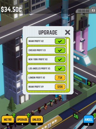 Hyper Metro: Idle Game Image