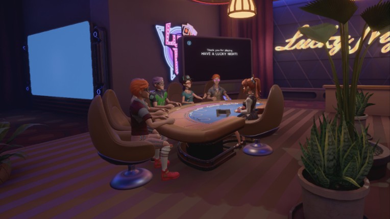 Lucky Night: Poker Games screenshot