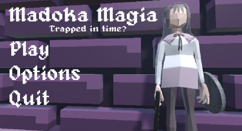 Madoka magia , Trapped in time? Game Cover