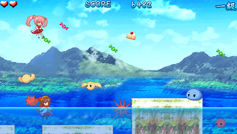 Moe Droid Run & Jump Action!! screenshot