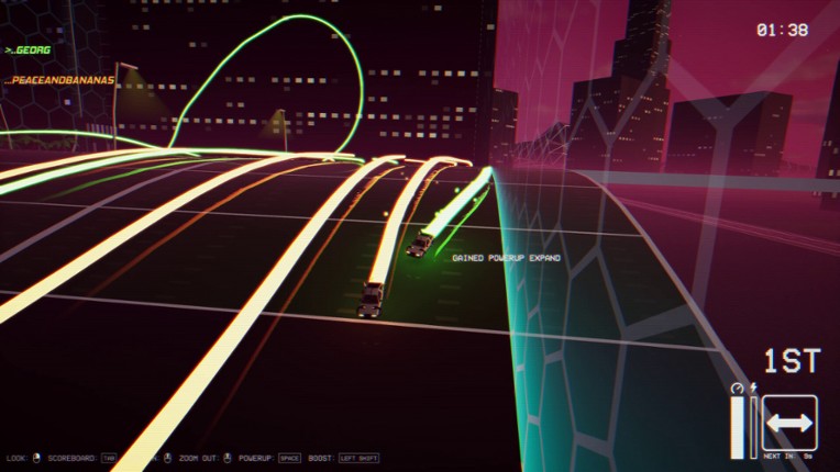 Outrunner: Neon Nights screenshot