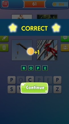 Pics to Word Puzzle-4 Pics Guess What's the 1 Word screenshot