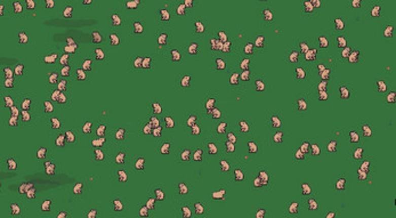 A screen full of capybaras screenshot