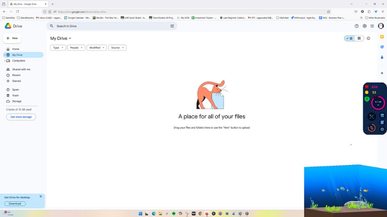 Aqua Corner screenshot