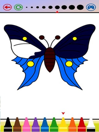 Butterfly Coloring Book For Kids Image
