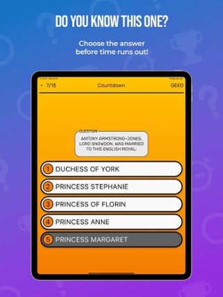 Buzztime Trivia screenshot