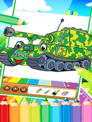 Car Fire Truck Free Printable Coloring Pages For Kids screenshot