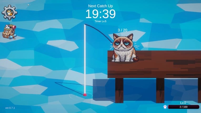 Cats Fishing for Cats Image