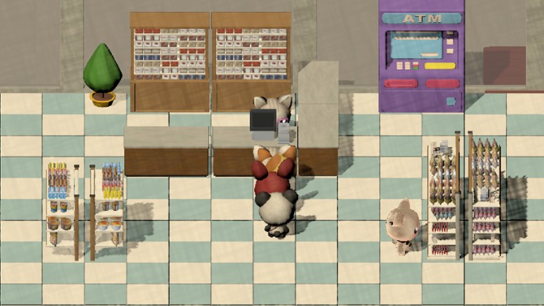 Cozy Desktop Konbini screenshot