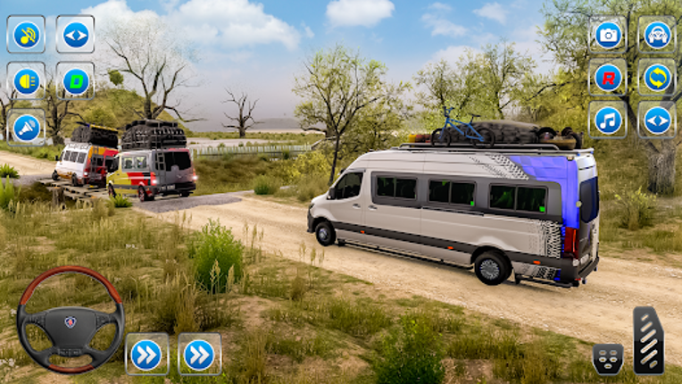 Van Driving Offroad Game 3D screenshot