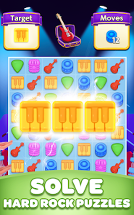 Match 3 - Hard Rock Adventures screenshot