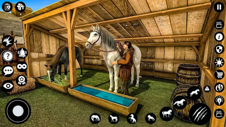 Stable Horse Life Simulator Image