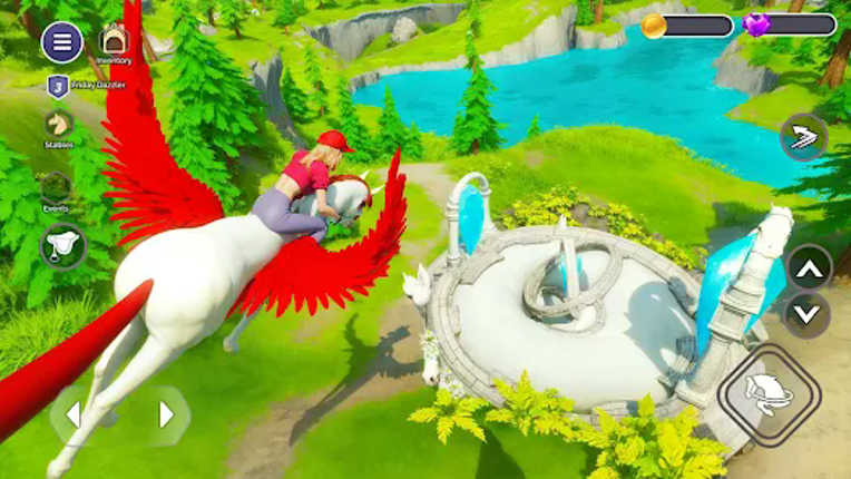 My Flying Unicorn Horse Game Image