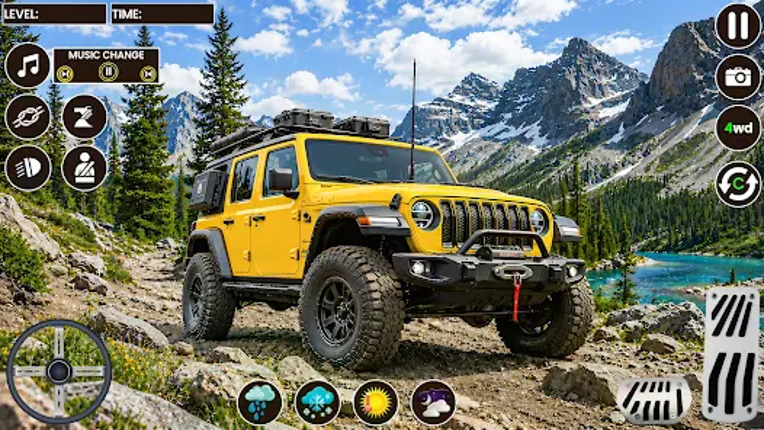 SUV Jeep Driver Simulator 3D screenshot