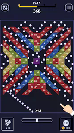 Bricks Breaker - brick game screenshot