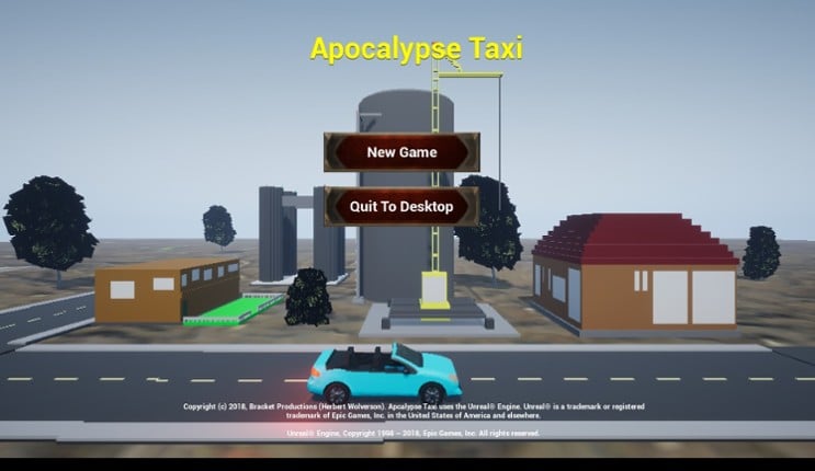 Apocalypse Taxi Game Cover