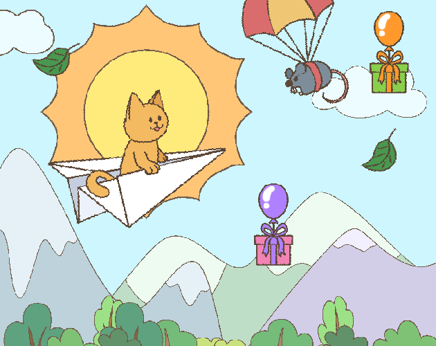 Games like Kittyplane - First Year Student - Infinite Runner