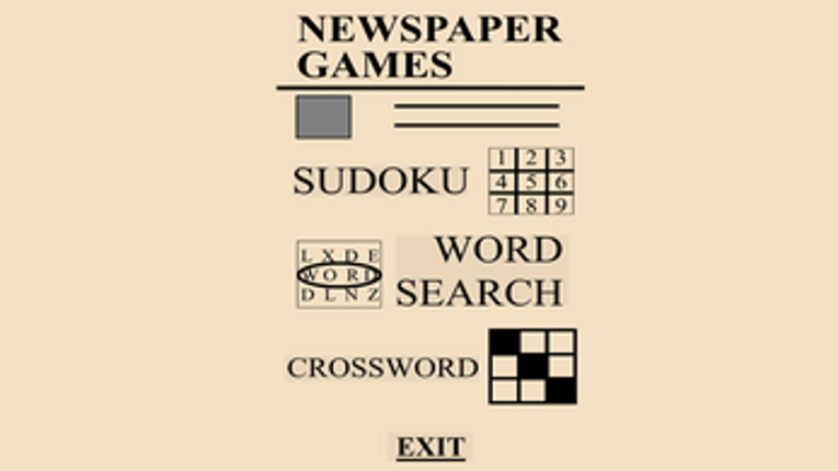 Newspaper Games Image