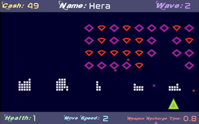 Shapes Invaders screenshot