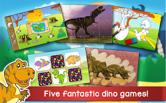 Kids Dinosaur Adventure Game screenshot