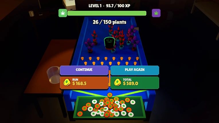 Ganja Ricochet: Cut Kush. Make Cash. screenshot