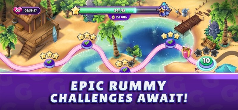 Gin Rummy Super - Card Game screenshot