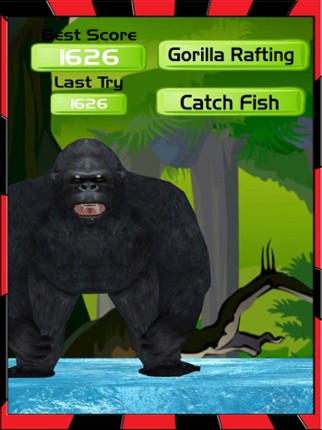Gorilla on Raft Simulator – Catching Fish 2017 screenshot