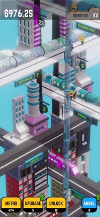 Hyper Metro: Idle Game screenshot