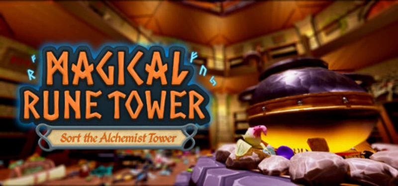 Magical Rune Tower: Sort the Alchemist Tower Image