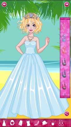 Princess Elsa Beauty Salon — Dress up girls games screenshot
