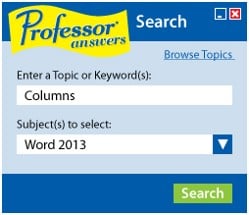 Professor Teaches® Word 2013 & 365 Image