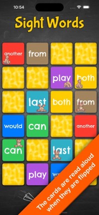 Sight Words (multilingual) screenshot