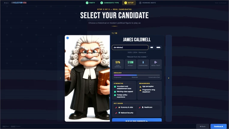 SIM Election USA Image