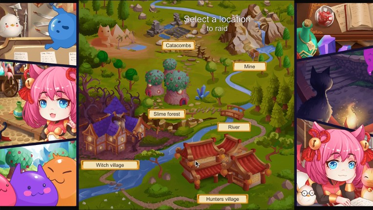 Slime Age: Parody MMORPG Clicker screenshot