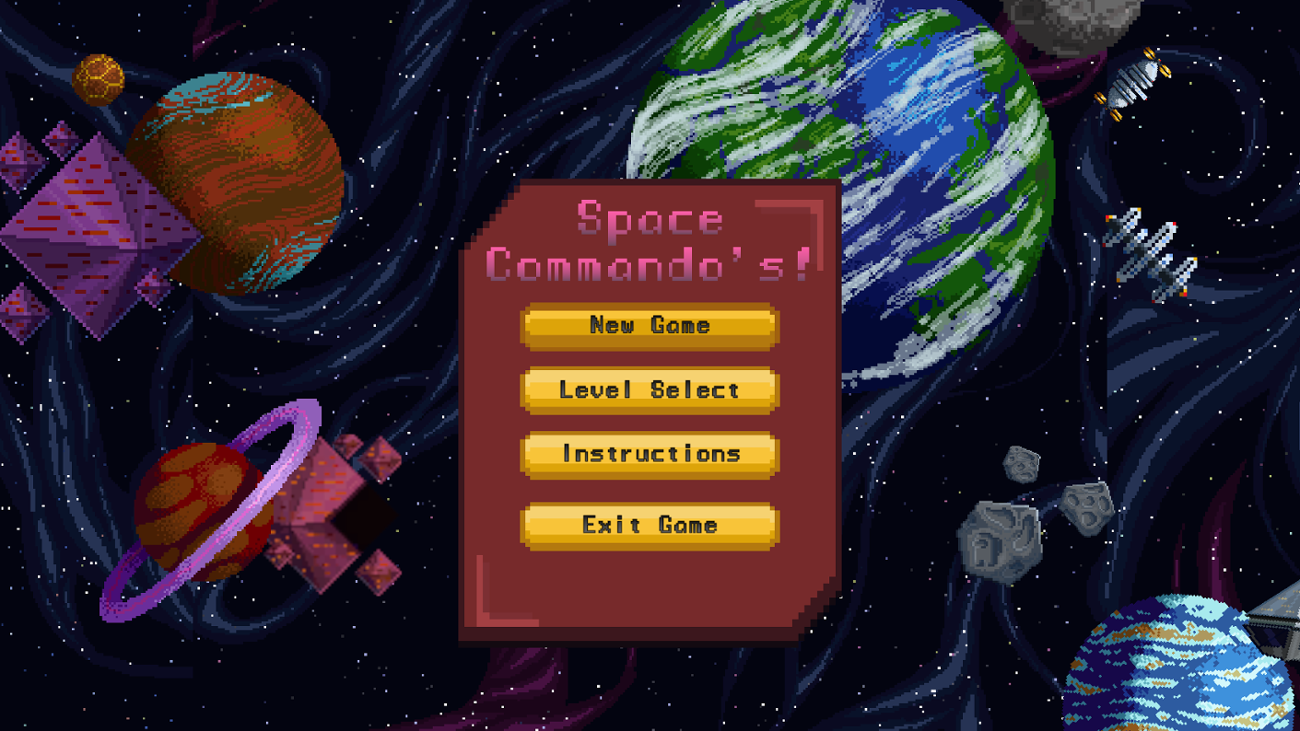 Games like Space Commando's!