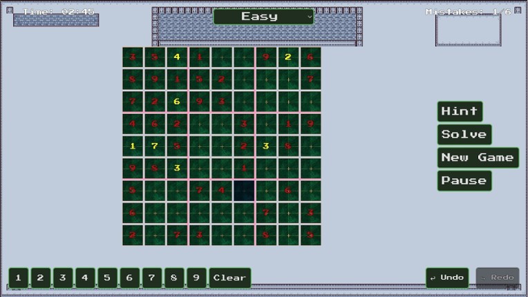 Sudoku Bactron screenshot