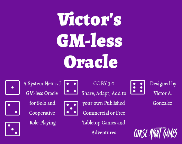 Games like Victor's GM-less Oracle