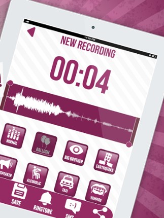 Voice Changer Ringtone Maker – Best Funny Sound.s Modifier with Special Effects screenshot