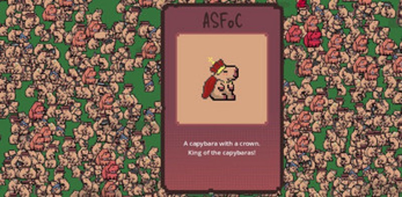 A screen full of capybaras Image
