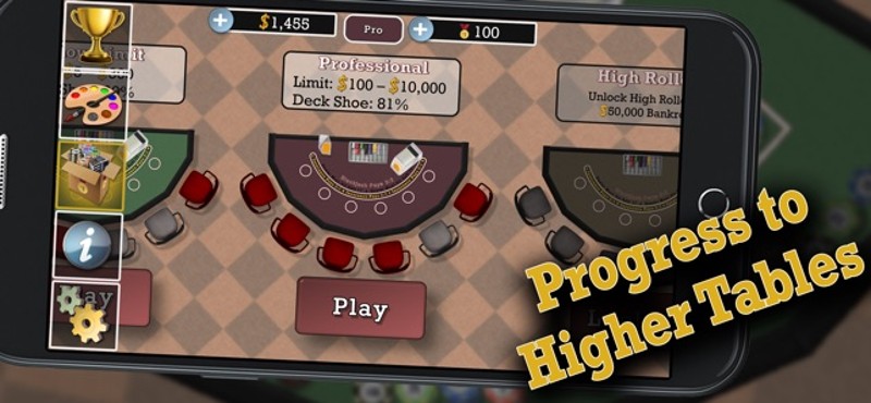 Advanced 21 Blackjack screenshot