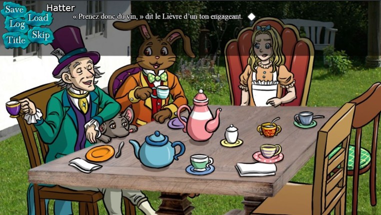 BRG's Alice in Wonderland Visual Novel screenshot