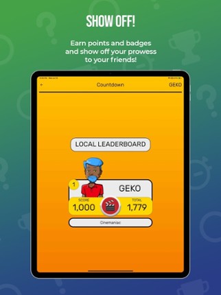 Buzztime Trivia screenshot