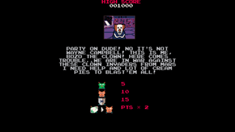Clownvaders screenshot