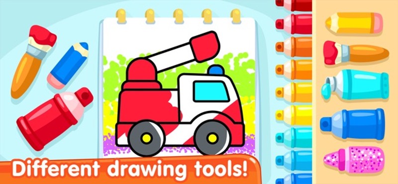 Coloring Pages: Baby Games screenshot